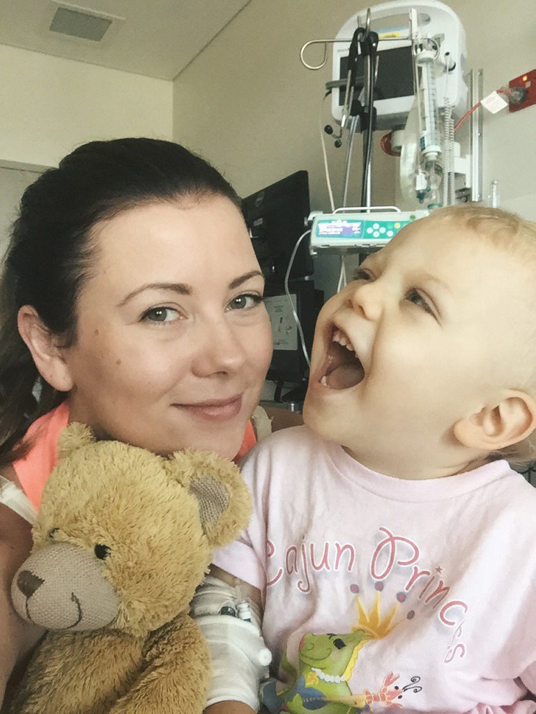 LITTLE FIGHTER: Rhianne and Ryan Pearce are immensely proud of their daughter Mia Pearce who is fighting leukaemia. Photo: contributed LITTLE FIGHTER: Rhianne and Ryan Pearce are immensely proud of their daughter Mia Pearce who is fighting leukaemia. Photo: contributed