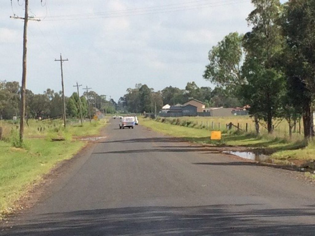 The scene of the incident where a man was found deceased. The scene of the incident where a man was found deceased.