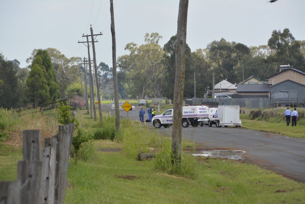 Police are investigating a hit and run incident in Oakey. Photo Tara Miko / The Chronicle Police are investigating a hit and run incident in Oakey. Photo Tara Miko / The Chronicle