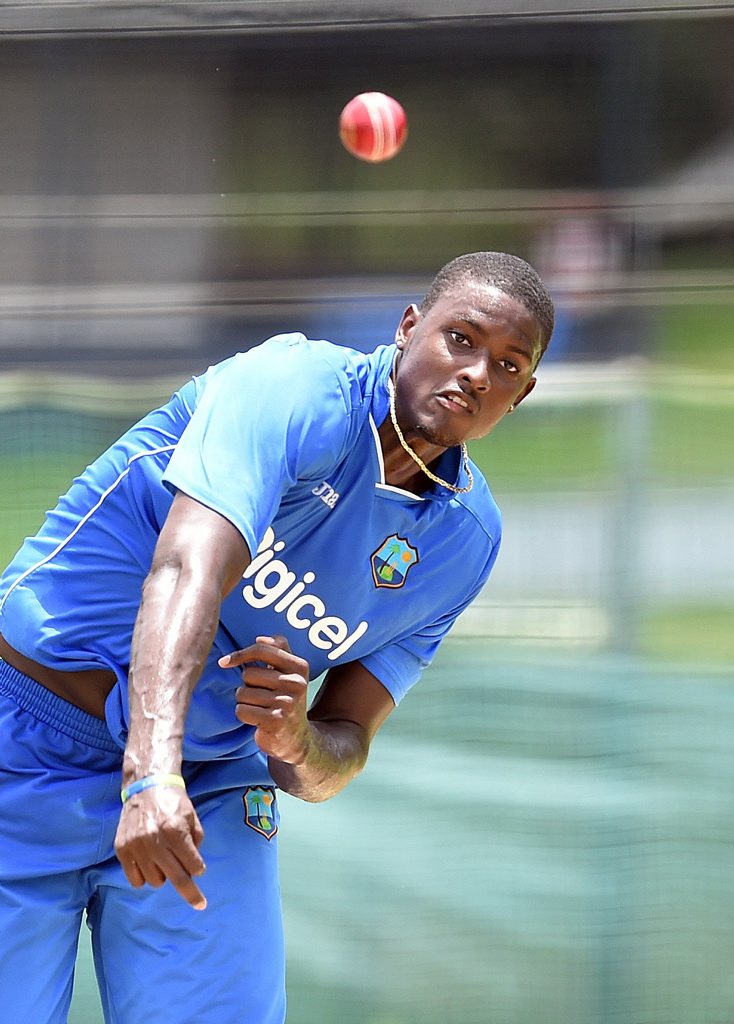 Captain Jason Holder at West Indies training. Photo: AAP Image Captain Jason Holder at West Indies training. Photo: AAP Image