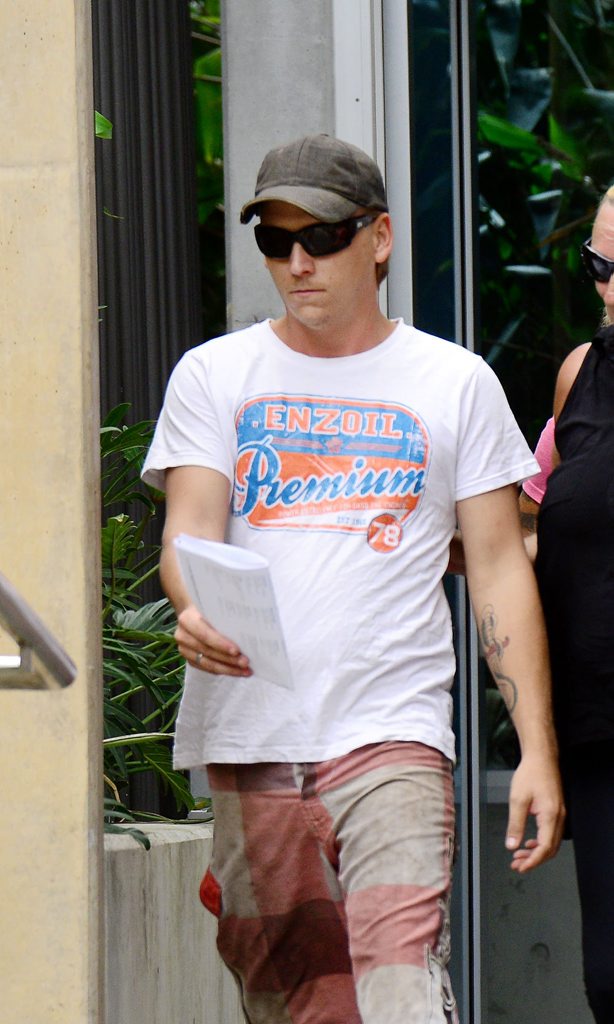 Churchable greyhound racing identity Matthew Lewis, 25, leave Ipswich Courthouse charged with serious animal crulety offences. Photo: David Nielsen / The Queensland Times Churchable greyhound racing identity Matthew Lewis, 25, leave Ipswich Courthouse charged with serious animal crulety offences. Photo: David Nielsen / The Queensland Times
