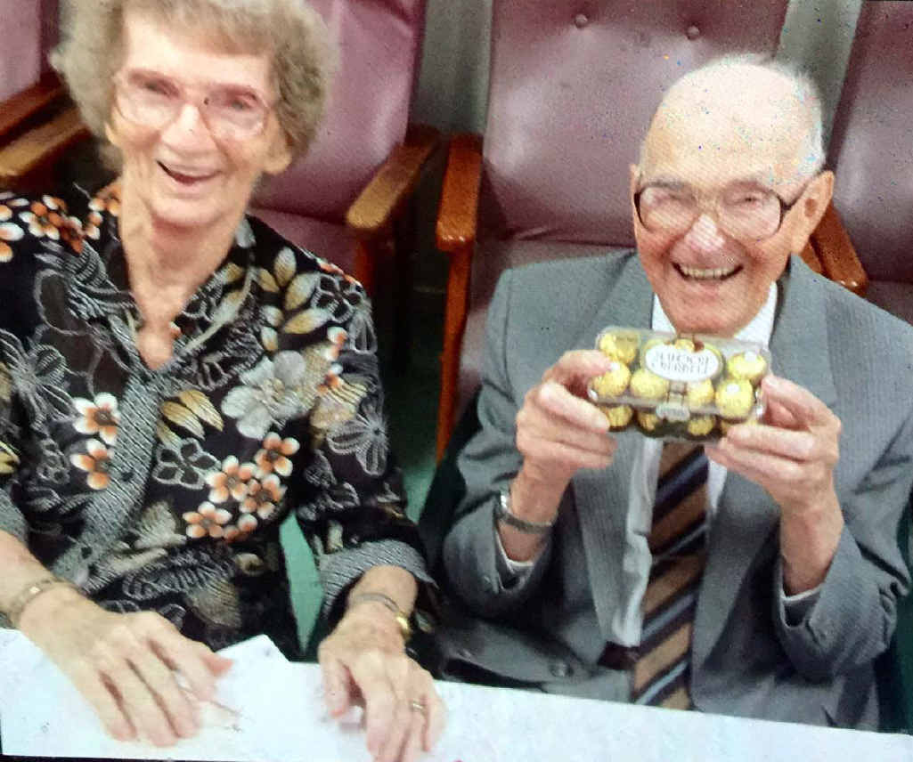 MILESTONE: Evelyn and Sid Courtney celebrate their 70th wedding anniversary with friends and family on the weekend. MILESTONE: Evelyn and Sid Courtney celebrate their 70th wedding anniversary with friends and family on the weekend.