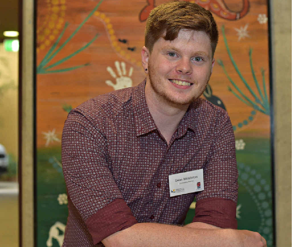 HARD WORK PAYS OFF: Sean Middleton graduates with a Bachelor of Business in Design and Marketing. HARD WORK PAYS OFF: Sean Middleton graduates with a Bachelor of Business in Design and Marketing.
