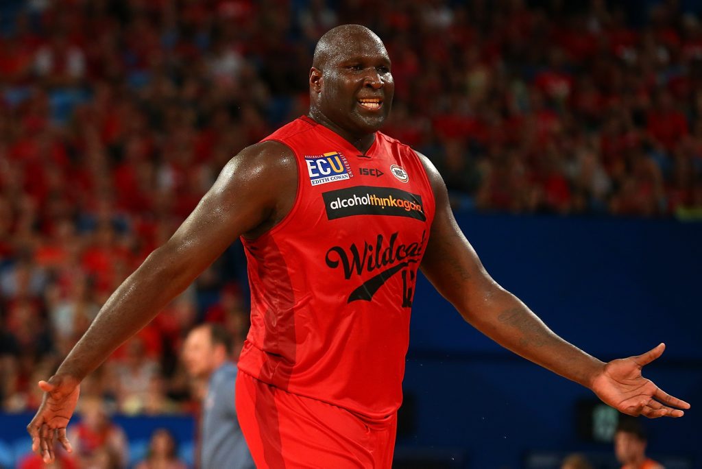 Nate Jawai has been rested by the Perth Wildcats. Photo: Getty Images. Nate Jawai has been rested by the Perth Wildcats. Photo: Getty Images.