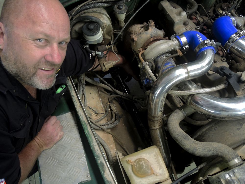 Roo Systems workshop boss Wayne hates it when people call him 'Uncle Fester' so I'd never mention that here on a website that'll be seen by people across Australia would I? A rally driving mechanic and devout four wheel drive nut Wayne's real world experience means he's one of the few people I've ever trusted with Milo.
Roo Systems workshop boss Wayne hates it when people call him 'Uncle Fester' so I'd never mention that here on a website that'll be seen by people across Australia would I? A rally driving mechanic and devout four wheel drive nut Wayne's real world experience means he's one of the few people I've ever trusted with Milo.