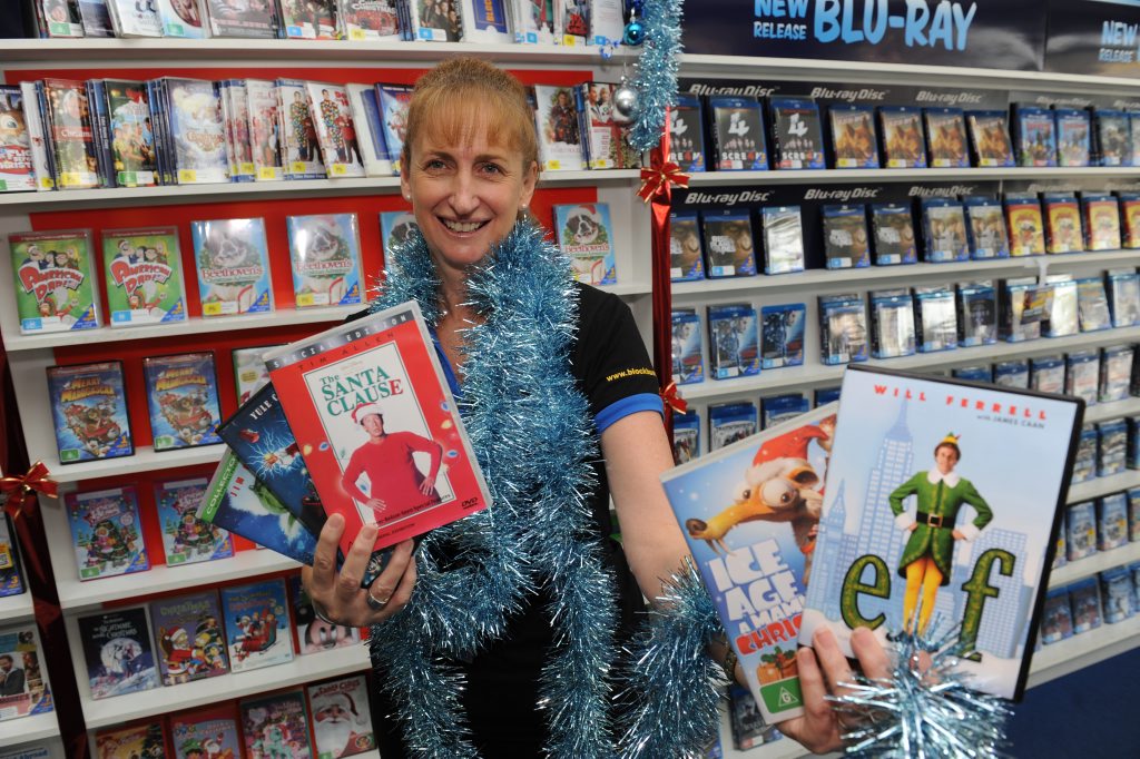 A selection of Christmas movies. A selection of Christmas movies.