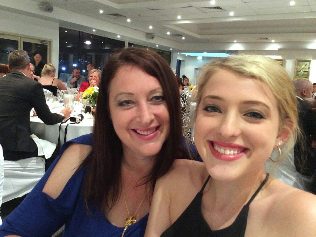 Paige Keam with her late mother, Donna Keam. Paige Keam with her late mother, Donna Keam.