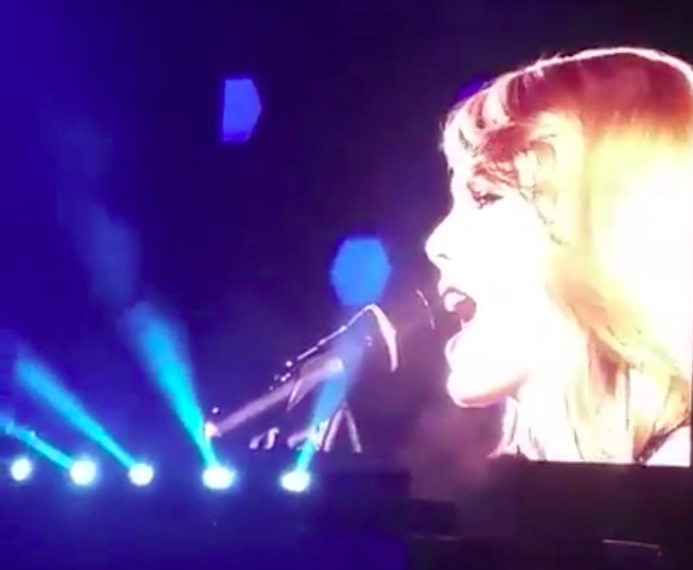 Taylor Swift dedicated the song Mine to Rachel Erlandsen, who passed away in a recent car accident at Valla Beach. Taylor Swift dedicated the song Mine to Rachel Erlandsen, who passed away in a recent car accident at Valla Beach.