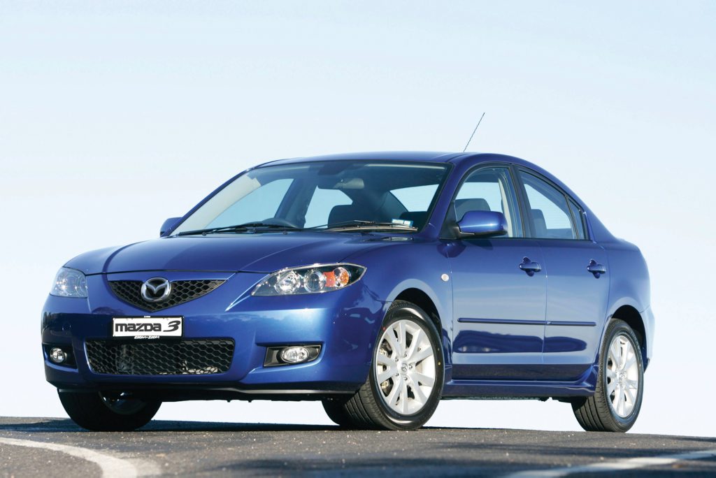 RELIABLE: Melanie still owns and runs her trusty 2006 Mazda3 manual. RELIABLE: Melanie still owns and runs her trusty 2006 Mazda3 manual.