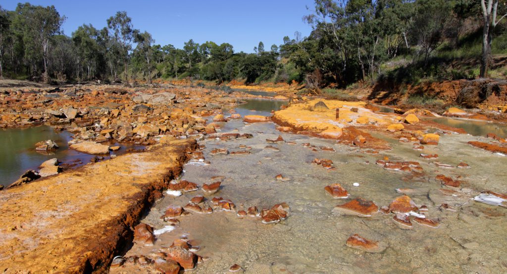 The magnificent Dee River in Mount Morgan. Photo: Chris Ison / The Morning Bulletin The magnificent Dee River in Mount Morgan. Photo: Chris Ison / The Morning Bulletin