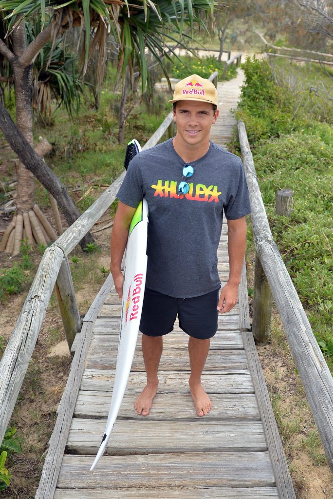 Professional surfer, Julian Wilson, Peregian Beach, Sunshine Coast. Professional surfer, Julian Wilson, Peregian Beach, Sunshine Coast.