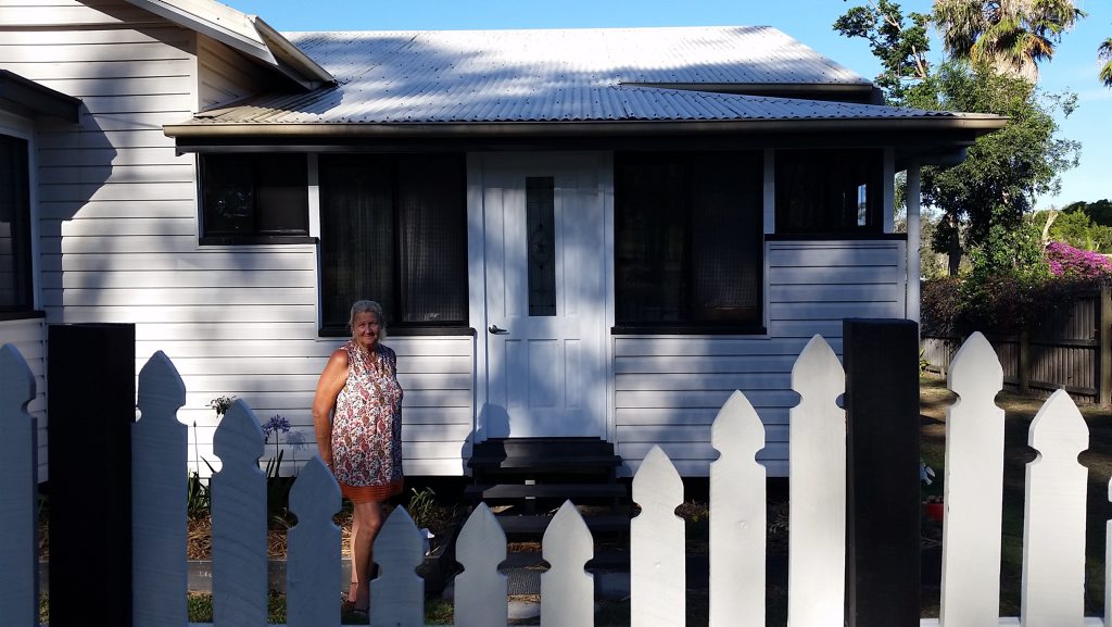 Michele Carlson couldn't afford to buy a home in 2012 after her marriage broke down. Now she has come back to Gladstone after living in Tin Can Bay for four years. Michele Carlson couldn't afford to buy a home in 2012 after her marriage broke down. Now she has come back to Gladstone after living in Tin Can Bay for four years.