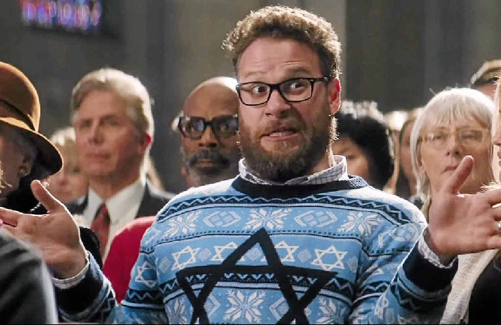 CHRISTMAS COMEDY: Seth Rogen in a scene from the movie The Night Before. CHRISTMAS COMEDY: Seth Rogen in a scene from the movie The Night Before.