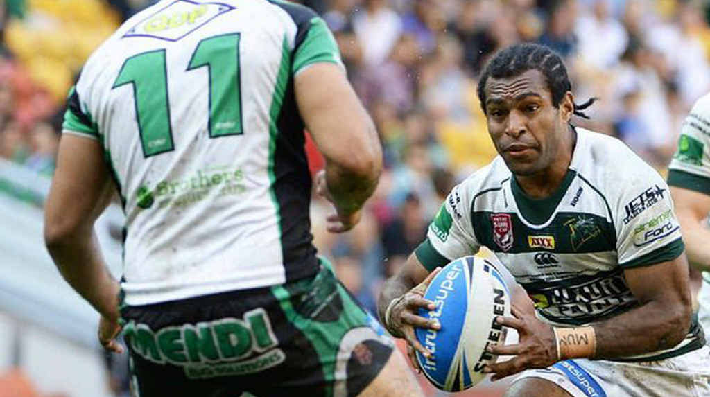 LICK ‘EM SON: PNG-born Jets powerhouse Richard ‘Liklik’ Pandia has the potential to follow in the footsteps of the legendary Marcus Bai says Ipswich co-coach Shane Walker. LICK ‘EM SON: PNG-born Jets powerhouse Richard ‘Liklik’ Pandia has the potential to follow in the footsteps of the legendary Marcus Bai says Ipswich co-coach Shane Walker.