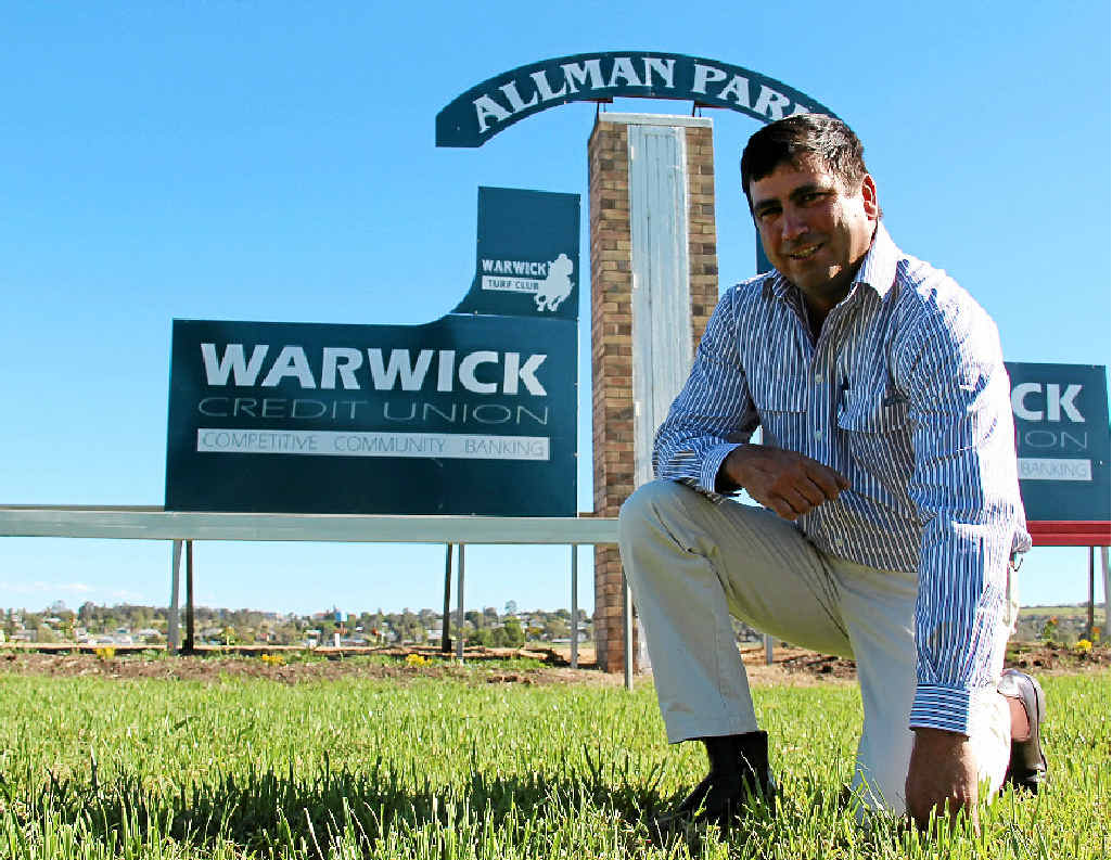 Warwick Turf Club president Phil Grant. There is growing concern over Racing Queensland’s sustainability plan and its effect on country racing clubs like Warwick. Warwick Turf Club president Phil Grant. There is growing concern over Racing Queensland’s sustainability plan and its effect on country racing clubs like Warwick.