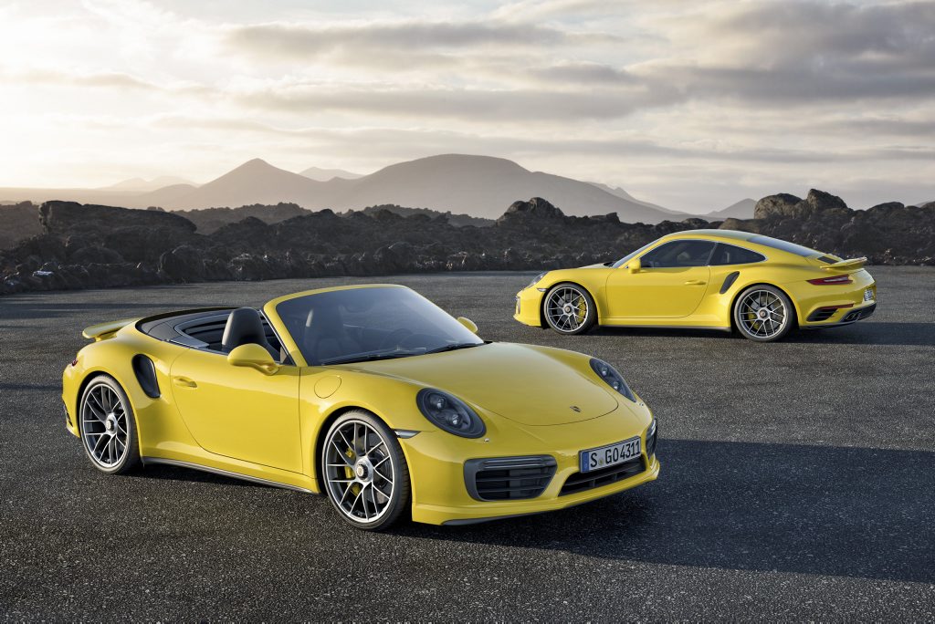 ON BOOST: 2016 Porsche 911 Turbo Coupe and Convertible arrive in Australia next May, with the 427kW Turbo S Coupe hitting 100kmh in 2.9-seconds. ON BOOST: 2016 Porsche 911 Turbo Coupe and Convertible arrive in Australia next May, with the 427kW Turbo S Coupe hitting 100kmh in 2.9-seconds.