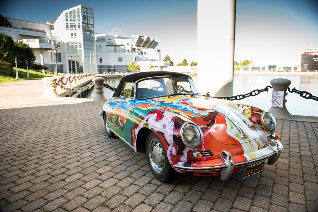 Janis Joplin's 1964 Porsche 356C. Photo: Contributed. Janis Joplin's 1964 Porsche 356C. Photo: Contributed.