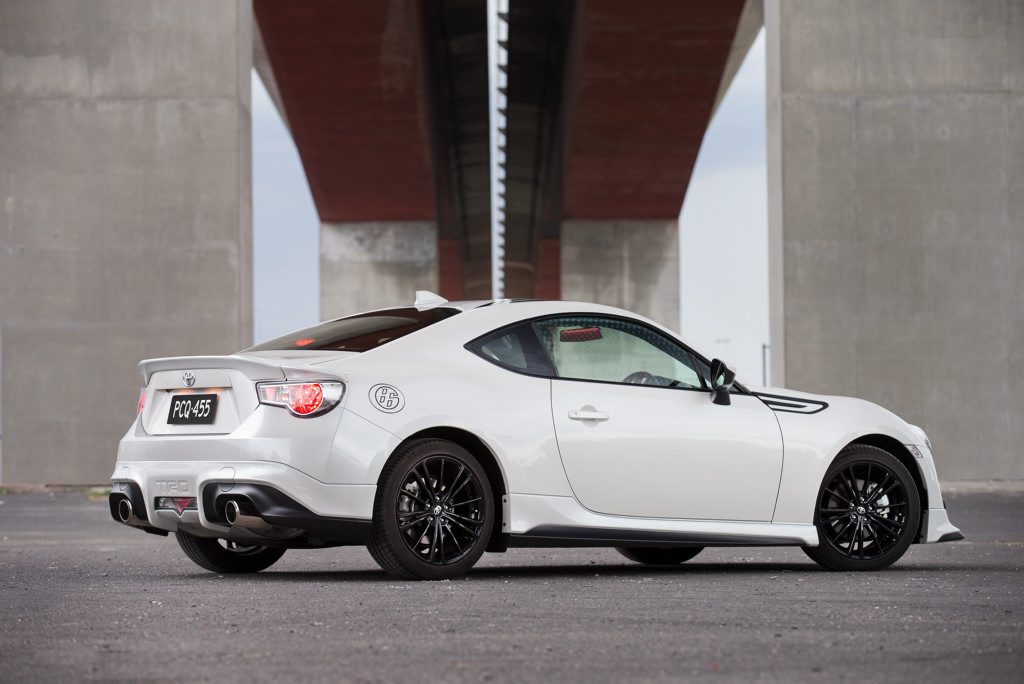 REAR DRIVE: Toyota says the Blackline is REAR DRIVE: Toyota says the Blackline is