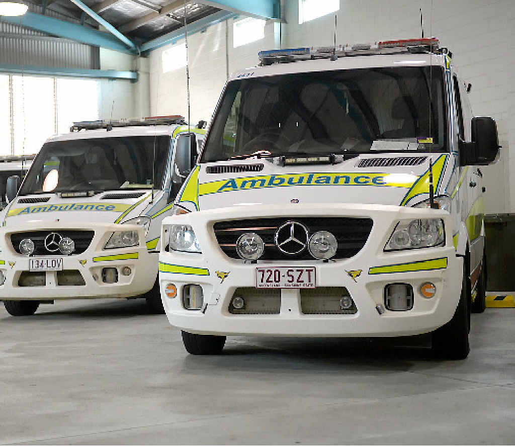 Ambulance crew called to help man impaled after fall from veranda. Ambulance crew called to help man impaled after fall from veranda.