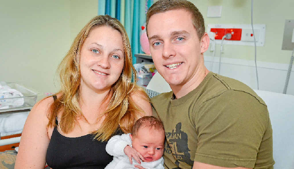 NEW ARRIVAL: Lilly Joyce Sunderland was born at 2.41pm at Gladstone hospital on December 8, 2015. Mum - Emily Phillis, dad - Beau Sunderland, weight - 3450g. NEW ARRIVAL: Lilly Joyce Sunderland was born at 2.41pm at Gladstone hospital on December 8, 2015. Mum - Emily Phillis, dad - Beau Sunderland, weight - 3450g.