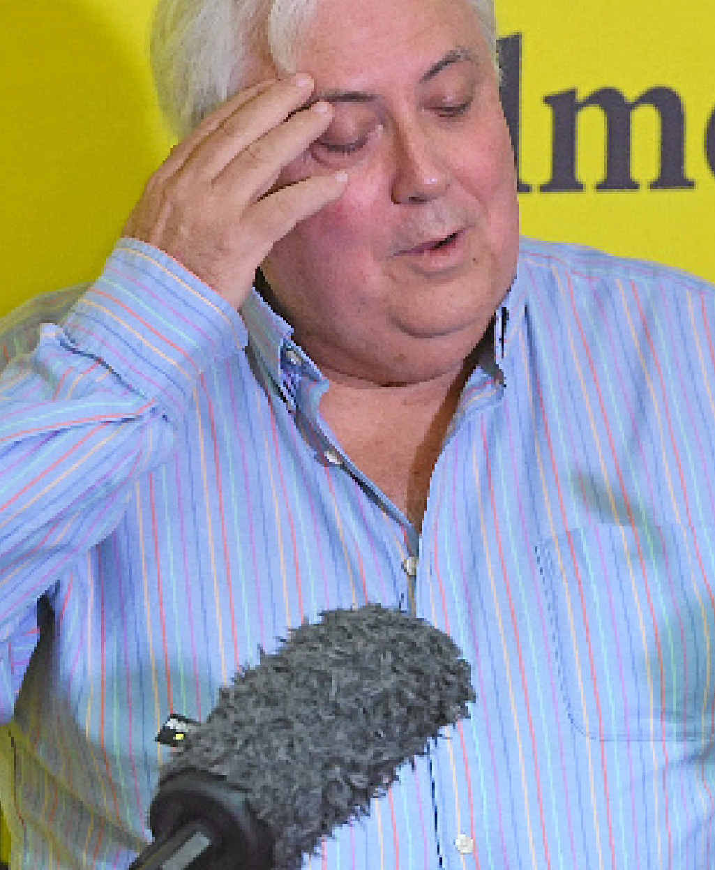 RASH CLAIM: Clive Palmer has been called on his claim that the Boyne Smelter receives $40 million in government funding. RASH CLAIM: Clive Palmer has been called on his claim that the Boyne Smelter receives $40 million in government funding.