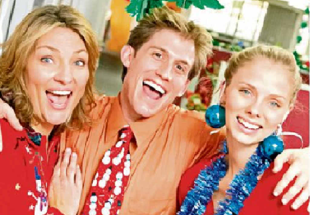 KEEP IT CLEAN: Have fun but not too much fun at your office Christmas party this year. KEEP IT CLEAN: Have fun but not too much fun at your office Christmas party this year.