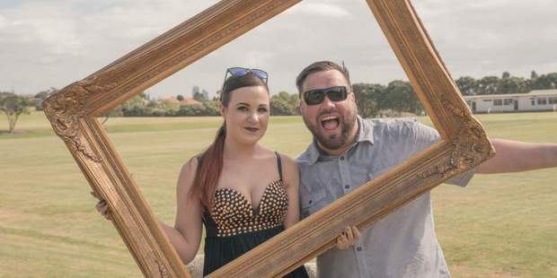 Josh Carwell-Cooke and his partner Amber Proudfoot Josh Carwell-Cooke and his partner Amber Proudfoot