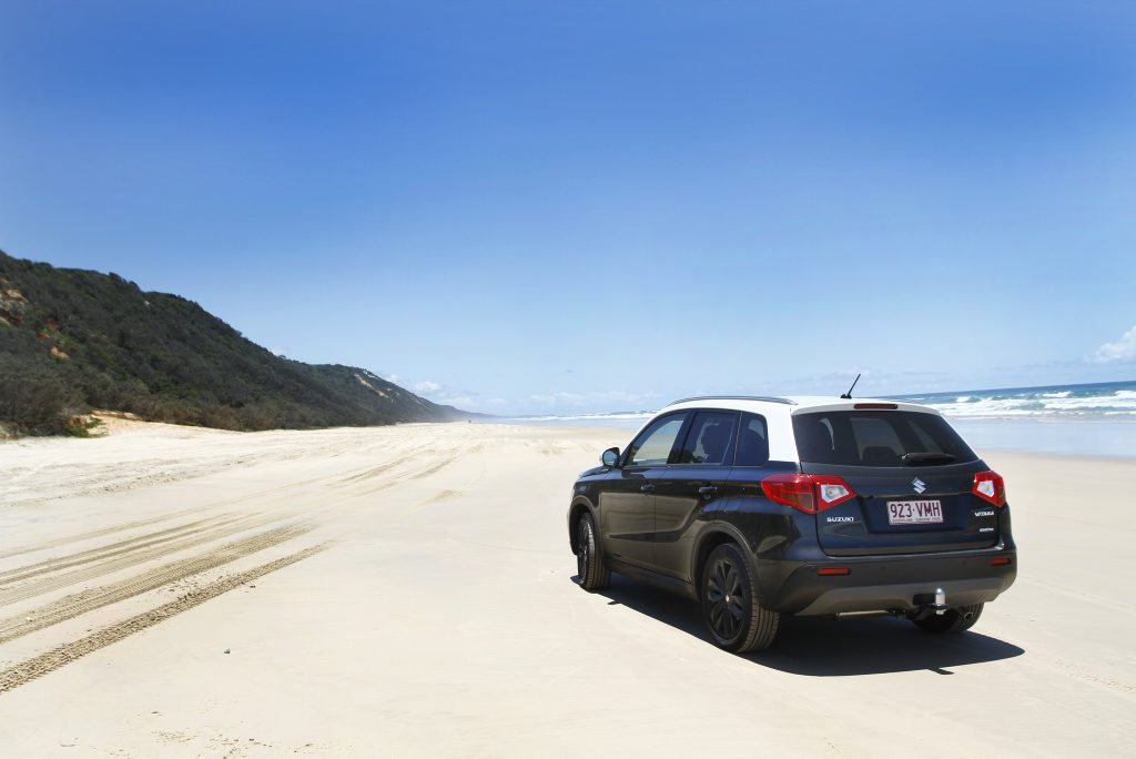 Suzuki Vitara GLX pictured at Noosa North Shore. Photo: Iain Curry Suzuki Vitara GLX pictured at Noosa North Shore. Photo: Iain Curry