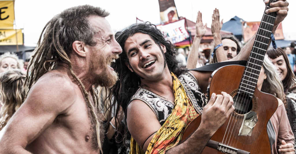 FREE LIKE ME: Daniel Urbina gets among the crowd at Byron Bay’s Uplift Festival. FREE LIKE ME: Daniel Urbina gets among the crowd at Byron Bay’s Uplift Festival.