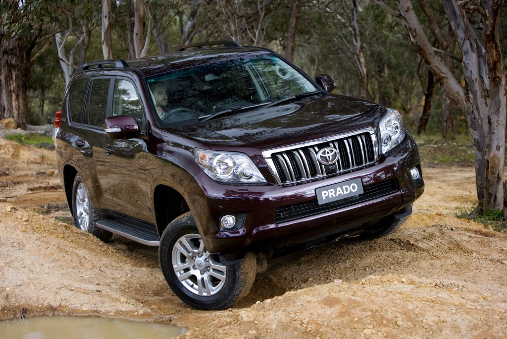 CURRENT RIDE: Ben O'Donoghue has a 2009 Toyota Prado for beach and surfing duties CURRENT RIDE: Ben O'Donoghue has a 2009 Toyota Prado for beach and surfing duties