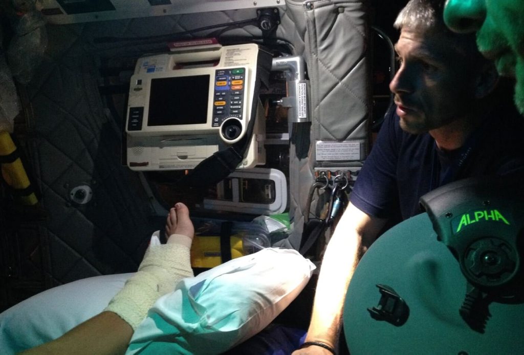 A 14-year-old Brisbane boy has been airlifted from Fraser Island's Kingfisher Bay Resort after being injured in a Segway accident. A 14-year-old Brisbane boy has been airlifted from Fraser Island's Kingfisher Bay Resort after being injured in a Segway accident.