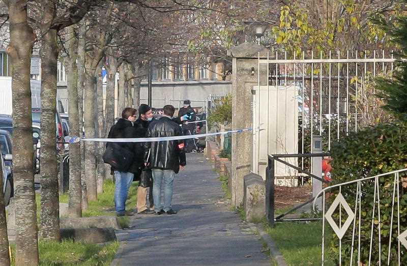 Police investigate the Jean-Perrin nursery school in Aubervilliers on December 14, 2015, after a French nursery teacher invented a story that he was attacked by a member of the Islamic State (IS) jihadist group wielding a box cutter and scissors, according to public prosecutors. Police investigate the Jean-Perrin nursery school in Aubervilliers on December 14, 2015, after a French nursery teacher invented a story that he was attacked by a member of the Islamic State (IS) jihadist group wielding a box cutter and scissors, according to public prosecutors.