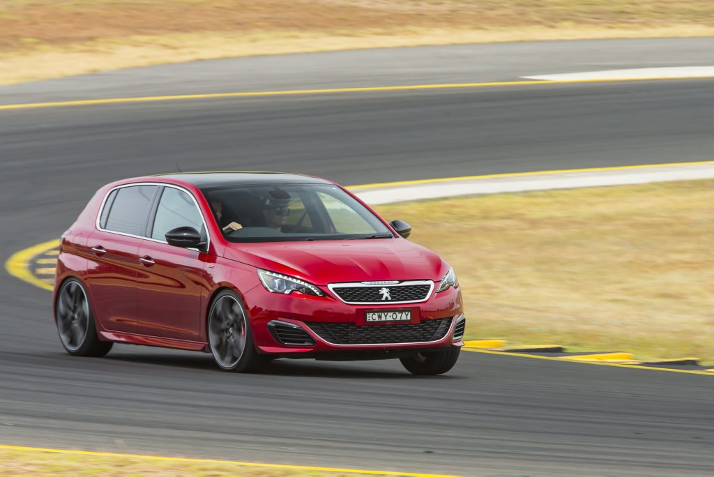 TRACK BLAST: 200kW Peugeot 308 GTi 270 is tested around Eastern Creek, proving to be a composed and easy-to-drive performance hatch with plenty of smarts. TRACK BLAST: 200kW Peugeot 308 GTi 270 is tested around Eastern Creek, proving to be a composed and easy-to-drive performance hatch with plenty of smarts.