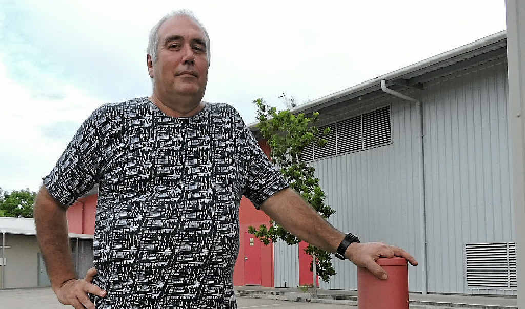 Former employee of 30 years Mark Lindeberg stands at the Bombardier Maryborough site ahead of the business’s closure today. Former employee of 30 years Mark Lindeberg stands at the Bombardier Maryborough site ahead of the business’s closure today.