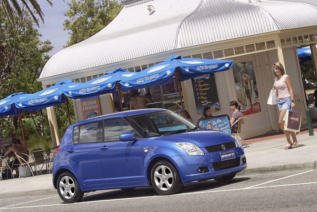 TIMES HAVE CHANGED: 2006 Suzuki Swift was a gem, but nine years on it lacks a modern small car's safety advances, fuel economy and infotainment. TIMES HAVE CHANGED: 2006 Suzuki Swift was a gem, but nine years on it lacks a modern small car's safety advances, fuel economy and infotainment.