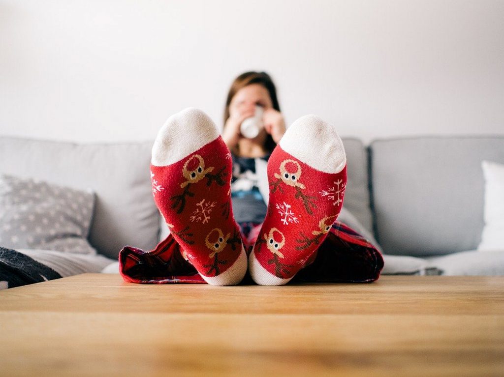 Don't let your dogs chew your socks. Don't let your dogs chew your socks.