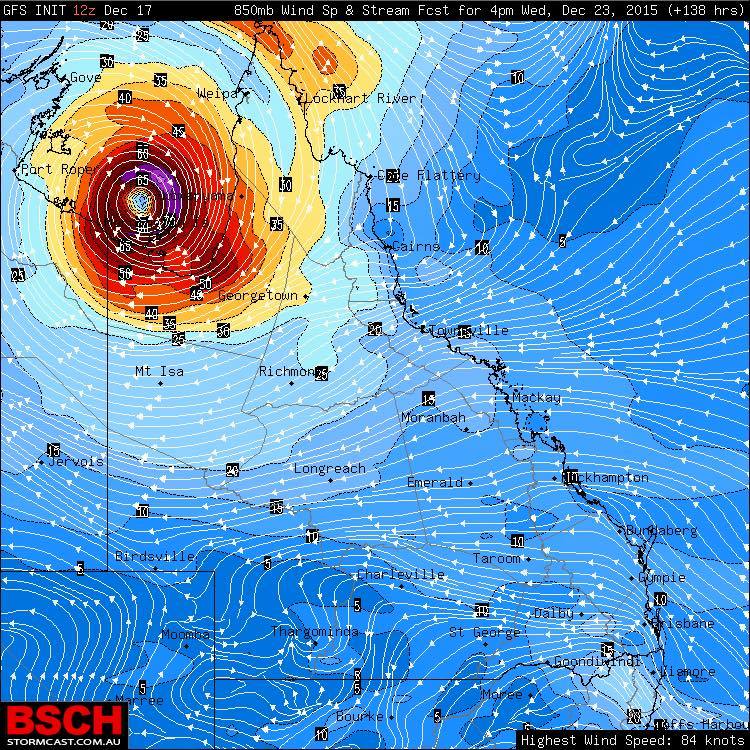 Higgins Storm chasing are predicting a cyclone will hit Queensland this week. Higgins Storm chasing are predicting a cyclone will hit Queensland this week.