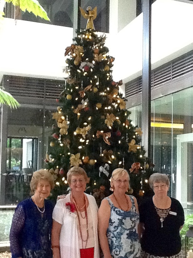A few of our lovely club members enjoying the festivities A few of our lovely club members enjoying the festivities
