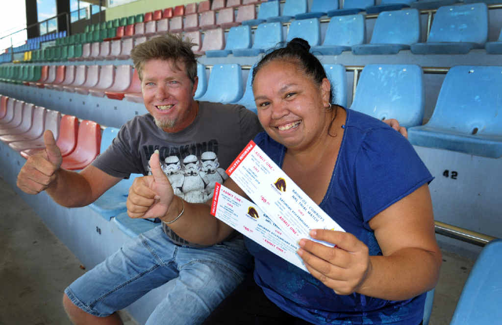 Thanks to Barry Fensom and Bundaberg Rugby League, Tracey Lawson and her son Kayden Kolm (inset) will be seated in the main grandstand for the Broncos and Cowboys trial match and Kayden will enjoy a meet and greet. Thanks to Barry Fensom and Bundaberg Rugby League, Tracey Lawson and her son Kayden Kolm (inset) will be seated in the main grandstand for the Broncos and Cowboys trial match and Kayden will enjoy a meet and greet.