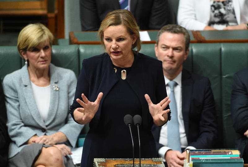 Minister for Health Sussan Ley during Question Time at Parliament House in Canberra on Thursday, Nov. 26, 2015. Minister for Health Sussan Ley during Question Time at Parliament House in Canberra on Thursday, Nov. 26, 2015.