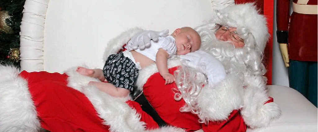 BEST EVER: Sharlene Tappert shared this photo on The Gympie Times Facebook page. “Huge thumbs up to Santa at Central Shopping Centre. Best Santa ever,“ she said. BEST EVER: Sharlene Tappert shared this photo on The Gympie Times Facebook page. “Huge thumbs up to Santa at Central Shopping Centre. Best Santa ever,“ she said.