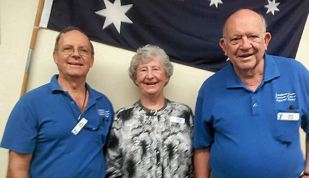 Prostate Cancer group convenors, Alan Keetley, Shirley Prior and Rob Tonge. Prostate Cancer group convenors, Alan Keetley, Shirley Prior and Rob Tonge.
