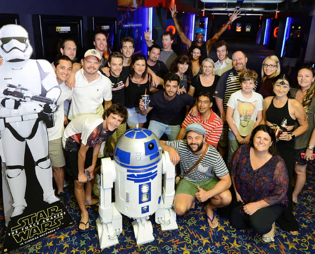The cast and crew from ‘We Were Tomorrow’ attended a special screening of the new Star Wars film in Ipswich. The cast and crew from ‘We Were Tomorrow’ attended a special screening of the new Star Wars film in Ipswich.