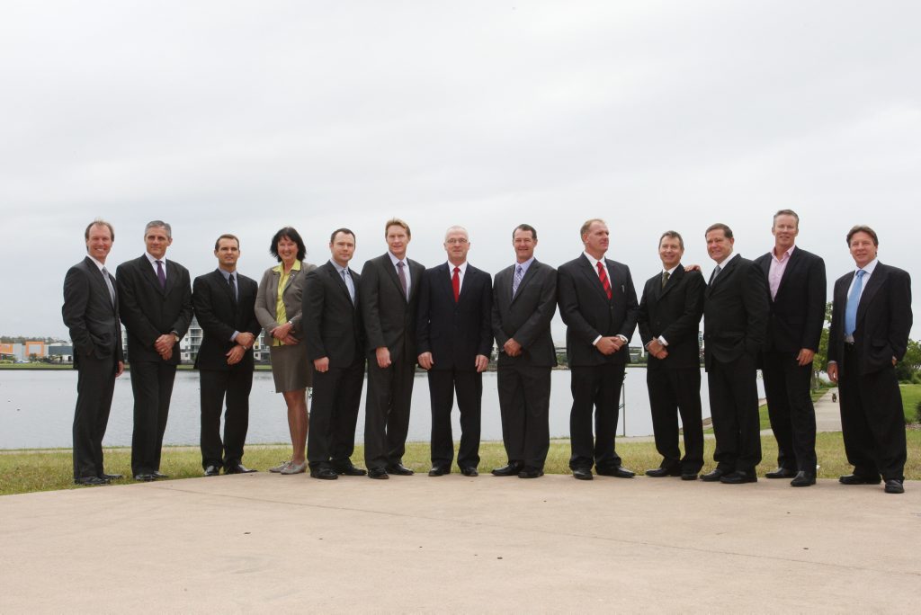 SINGULARLY IMPORTANT: The current line-up of Sunshine Coast Regional Council with Cr Jenny McKay the sole woman.