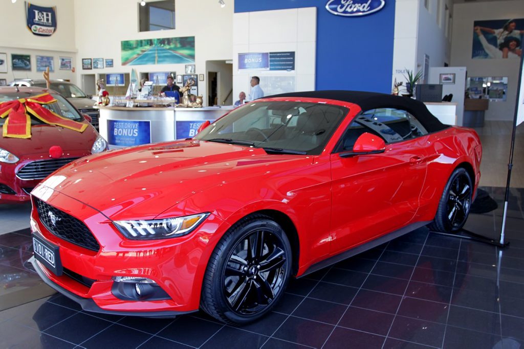 New Ford Mustang at Pacific Ford, Maroochydore. Photo: Iain Curry / Sunshine Coast Daily New Ford Mustang at Pacific Ford, Maroochydore. Photo: Iain Curry / Sunshine Coast Daily