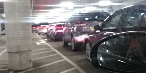 Shoppers stuck in their cars for up to six hours as they try to leave the Bluewater mall in Kent, one of the largest shopping centres in the UK Shoppers stuck in their cars for up to six hours as they try to leave the Bluewater mall in Kent, one of the largest shopping centres in the UK