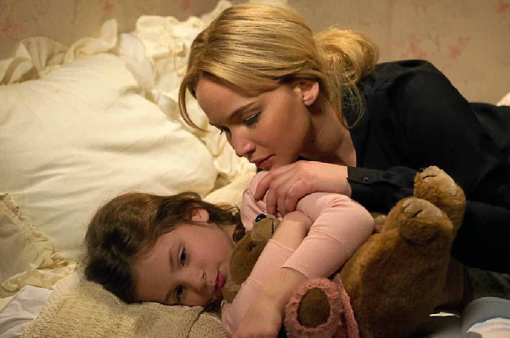 Andrea Gadsby and Jennifer Lawrence in a scene from the movie Joy. Andrea Gadsby and Jennifer Lawrence in a scene from the movie Joy.