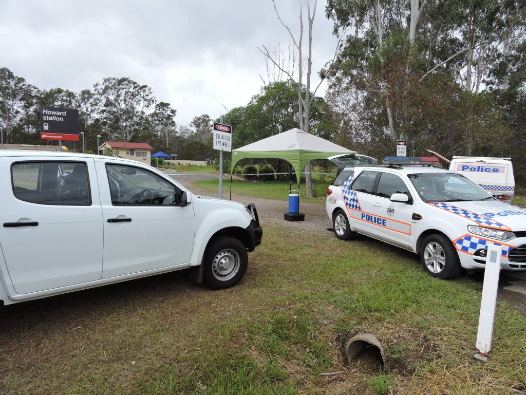CRIME SCENE: Maryborough CIB investigates an assault of a 35-year-old woman. CRIME SCENE: Maryborough CIB investigates an assault of a 35-year-old woman.