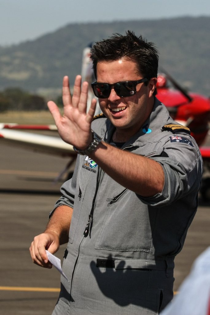 Ryan Campbell, 19, on landing at Albion Park Regional Airport after flying solo around the world. Campbell has broken the world record to become the youngest pilot to fly a single-engine aircraft solo around the world. (AAP Image/Dylan Robinson/DCZ) Ryan Campbell, 19, on landing at Albion Park Regional Airport after flying solo around the world. Campbell has broken the world record to become the youngest pilot to fly a single-engine aircraft solo around the world. (AAP Image/Dylan Robinson/DCZ)