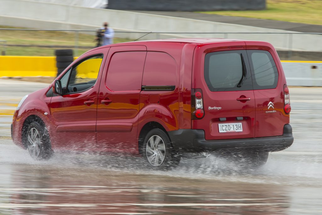 REFRESHED: Citroen says updates to the Berlingo mean segment-leading safety, infotainment and practicality. Stability and traction control, sliding doors both sides, Apple CarPlay/Android MirrorLink and reverse camera are all standard inclusions for the new van. REFRESHED: Citroen says updates to the Berlingo mean segment-leading safety, infotainment and practicality. Stability and traction control, sliding doors both sides, Apple CarPlay/Android MirrorLink and reverse camera are all standard inclusions for the new van.